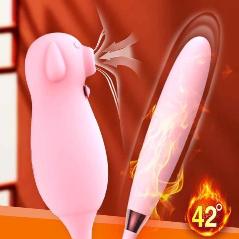 STYMULATOR-ELVA DUAL PURPOSE (PINK) STYMULATOR-ELVA DUAL PURPOSE (PINK)