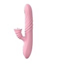 WIBRATOR-ANGELIA, USB 3 FUNCTIONS OF THRUSTING / 20 VIBRATIONS FLESH