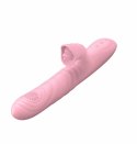 WIBRATOR-ANGELIA, USB 3 FUNCTIONS OF THRUSTING / 20 VIBRATIONS FLESH