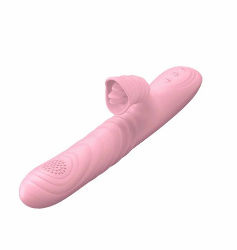 WIBRATOR-ANGELIA, USB 3 FUNCTIONS OF THRUSTING / 20 VIBRATIONS FLESH WIBRATOR-ANGELIA, USB 3 FUNCTIONS OF THRUSTING / 20 VIBRATIONS FLESH