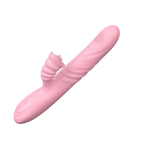 WIBRATOR-ANGELIA, USB 3 FUNCTIONS OF THRUSTING / 20 VIBRATIONS FLESH WIBRATOR-ANGELIA, USB 3 FUNCTIONS OF THRUSTING / 20 VIBRATIONS FLESH