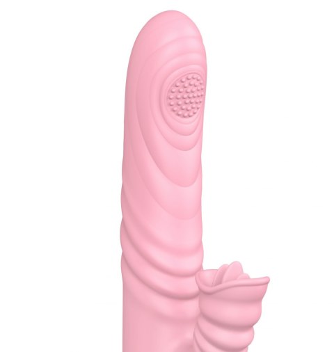 WIBRATOR-ANGELIA, USB 3 FUNCTIONS OF THRUSTING / 20 VIBRATIONS FLESH WIBRATOR-ANGELIA, USB 3 FUNCTIONS OF THRUSTING / 20 VIBRATIONS FLESH