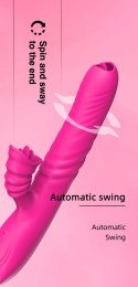 WIBRATOR-ANGELIA USB 3 FUNCTIONS OF THRUSTING / 20 VIBRATIONS PINK
