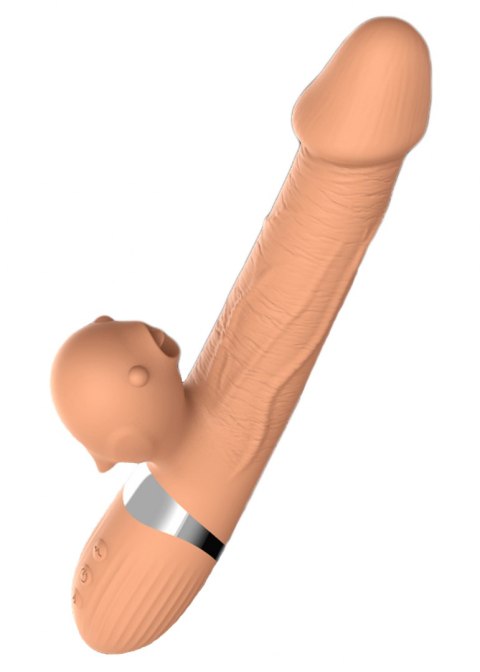 WIBRATOR-BASIA THTUSTING VIBRATOR 2 IN 1 TONGUE VIBRATORS USB