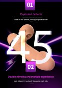 WIBRATOR-BASIA THTUSTING VIBRATOR 2 IN 1 TONGUE VIBRATORS USB
