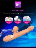 WIBRATOR-BASIA THTUSTING VIBRATOR 2 IN 1 TONGUE VIBRATORS USB