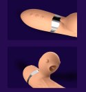 WIBRATOR-BASIA THTUSTING VIBRATOR 2 IN 1 TONGUE VIBRATORS USB