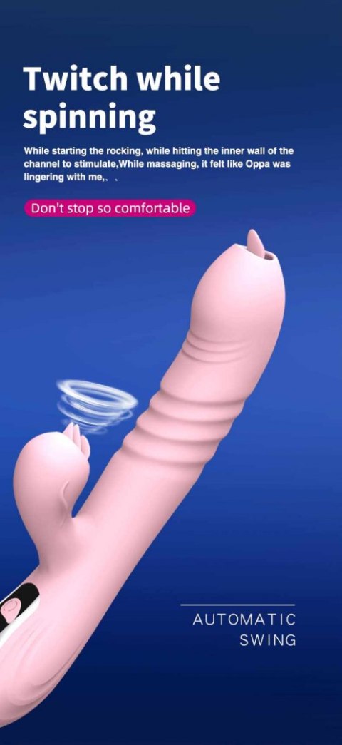 WIBRATOR-FAIRY USB 3 FUNCTIONS OF THRUSTING / 20 VIBRATIONS WIBRATOR-FAIRY USB 3 FUNCTIONS OF THRUSTING / 20 VIBRATIONS