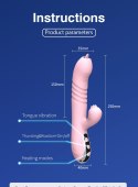 WIBRATOR-FAIRY USB 3 FUNCTIONS OF THRUSTING / 20 VIBRATIONS