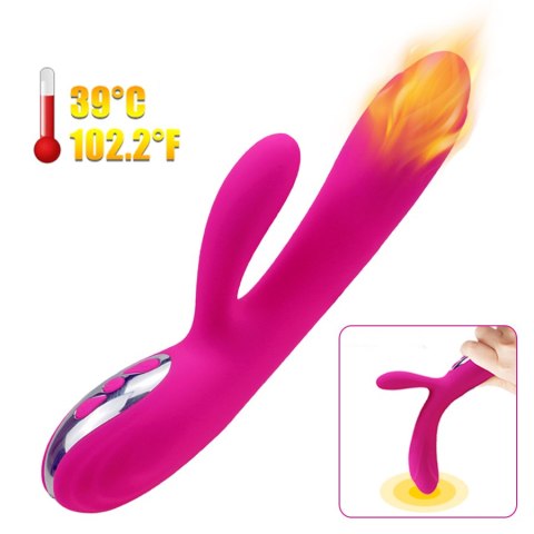 WIBRATOR-JOKER HEATING DOUBLE VIBRATING MASSAGE STICK WIBRATOR-JOKER HEATING DOUBLE VIBRATING MASSAGE STICK