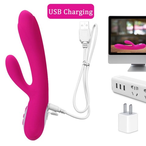WIBRATOR-JOKER HEATING DOUBLE VIBRATING MASSAGE STICK WIBRATOR-JOKER HEATING DOUBLE VIBRATING MASSAGE STICK