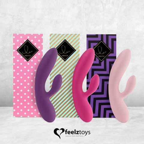 FEELZTOYS - LEA RABBIT VIBRATOR PINK FEELZTOYS - LEA RABBIT VIBRATOR PINK