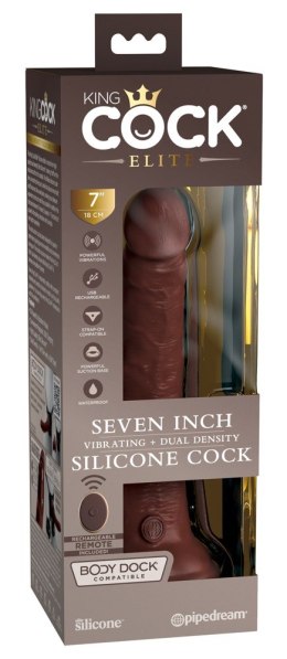KCE 7 DD Vibrating Cock RC Bro