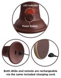 KCE 7 DD Vibrating Cock RC Bro