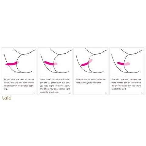 LAID - D.1 DILDO BLACK LAID - D.1 DILDO BLACK
