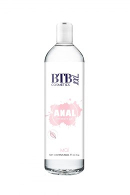 BTB ANAL WATER BASED LUBRICANT XL 250ML