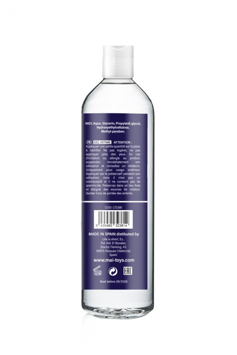 BTB WATER BASED LUBRICANT XL 250ML BTB WATER BASED LUBRICANT XL 250ML