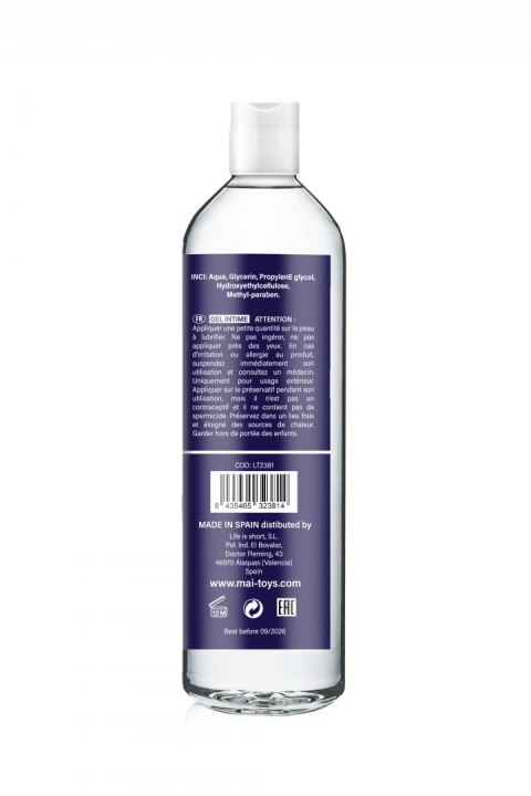 BTB WATER BASED LUBRICANT XL 250ML BTB WATER BASED LUBRICANT XL 250ML
