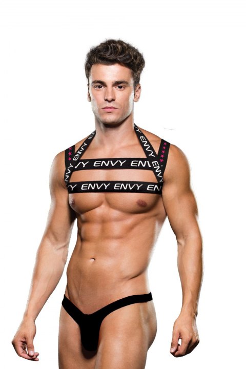 ENVY LOGO HARNESS BLACK WHITE, M/L ENVY LOGO HARNESS BLACK WHITE, M/L