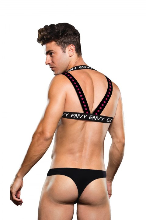 ENVY LOGO HARNESS BLACK WHITE, M/L ENVY LOGO HARNESS BLACK WHITE, M/L