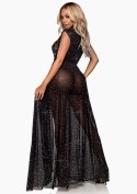 Floor length sheer robe