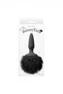 BUNNY TAILS MINI BLACK BLACK FUR