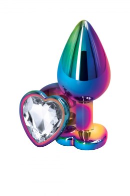 REAR ASSETS MULTICOLOR HEART MEDIUM CLEAR