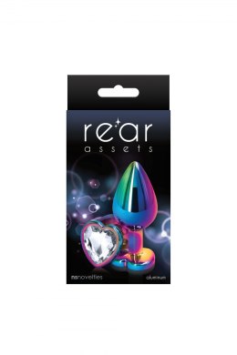 REAR ASSETS MULTICOLOR HEART MEDIUM CLEAR