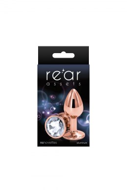 REAR ASSETS ROSE GOLD SMALL CLEAR