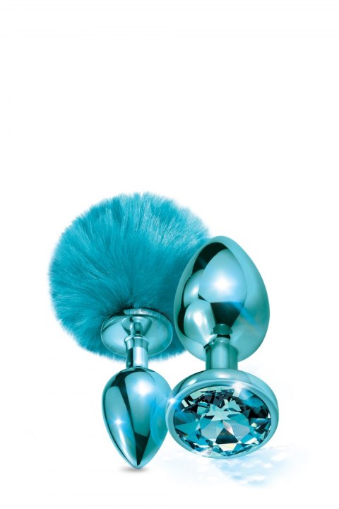 NIXIE METAL BUTT PLUG SET POM BLUE NIXIE METAL BUTT PLUG SET POM BLUE
