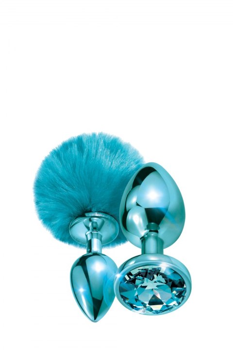 NIXIE METAL BUTT PLUG SET POM BLUE NIXIE METAL BUTT PLUG SET POM BLUE