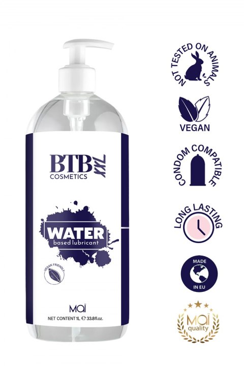 BTB WATER BASED LUBRICANT 1000ML BTB WATER BASED LUBRICANT 1000ML