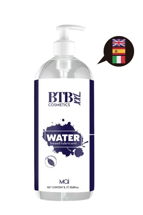 BTB WATER BASED LUBRICANT 1000ML BTB WATER BASED LUBRICANT 1000ML