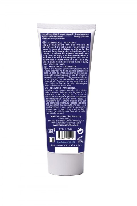 BTB WATER BASED LUBRICANT 100ML BTB WATER BASED LUBRICANT 100ML