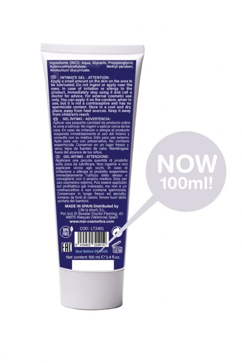 BTB WATER BASED LUBRICANT 100ML BTB WATER BASED LUBRICANT 100ML