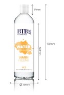 BTB WATER BASED WARM FEELING LUBRICANT 250ML