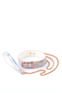 COSMO BONDAGE COLLAR & LEASH RAINBOW