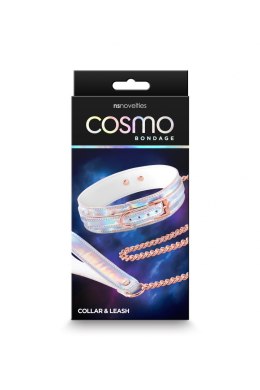 COSMO BONDAGE COLLAR & LEASH RAINBOW