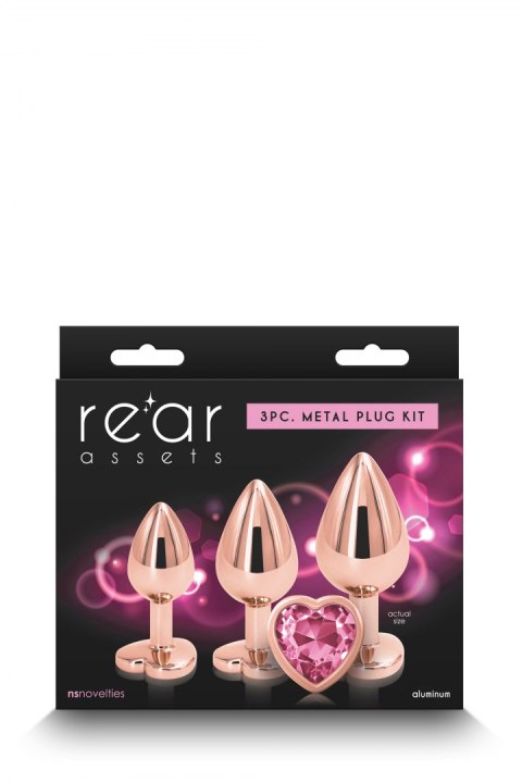 REAR ASSETS TRAINER KIT ROSE GOLD PINK HEART REAR ASSETS TRAINER KIT ROSE GOLD PINK HEART