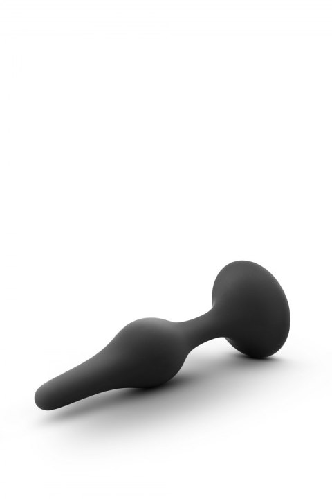 ANAL ADVENTURES PLATINUM SILICONE BEGINNER PLUG MEDIUM BLACK ANAL ADVENTURES PLATINUM SILICONE BEGINNER PLUG MEDIUM BLACK