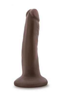 DR. SKIN PLUS 5 INCH POSABLE DILDO CHOCOLATE