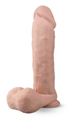DR. SKIN SILICONE DR. DYLAN 7 INCH VIBRATING DILDO WITH REMOTE CONTROL VANILLA