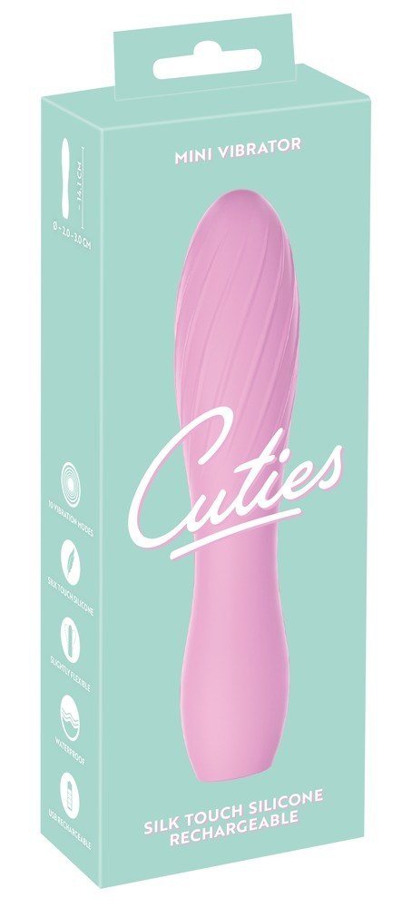 CUTIES MINI VIBRATOR ROSE 3.GE CUTIES MINI VIBRATOR ROSE 3.GE