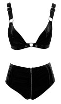 Vinyl Bra Set M