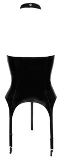 Vinyl suspender shirt L