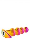 GLAMOUR GLASS REMOTE VIBE BEADED PLUG