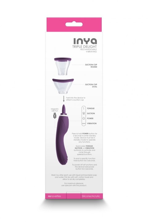 INYA TRIPLE DELIGHT PURPLE INYA TRIPLE DELIGHT PURPLE