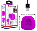 WIBRATOR STYMULATOR MASAŻER ŁECHTACZKI 12 TRYBÓW