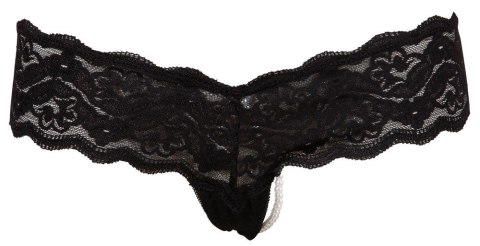Stringi czarne XL