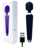 STYMULATOR-POWER MASSAGER WAND USB BLACK 16 FUNKCJI